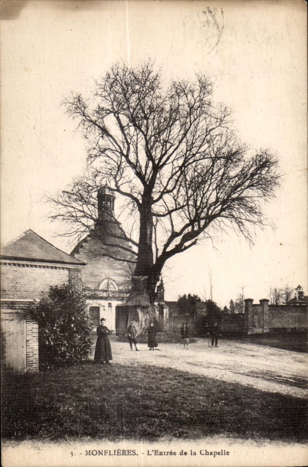Monflieres - Entrance of the Vault - CPA