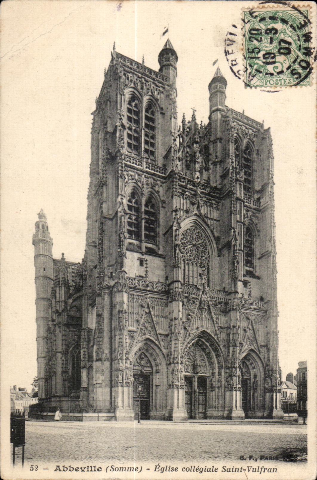 Abbeville - collegiate Church Saint Vulfran - CPA
