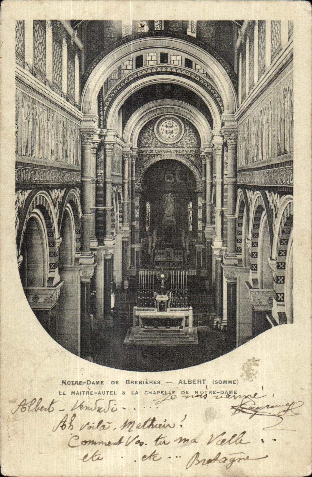 CPA Notre Dame de Brebieres Abert