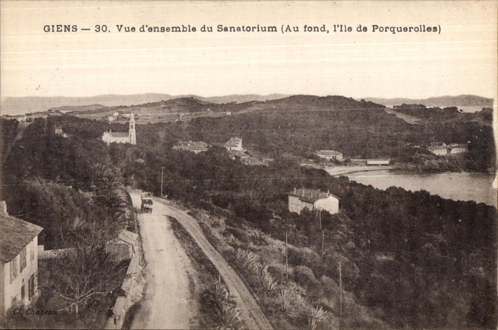 Giens - Vue d Ensemble du Sanatorium - CPA