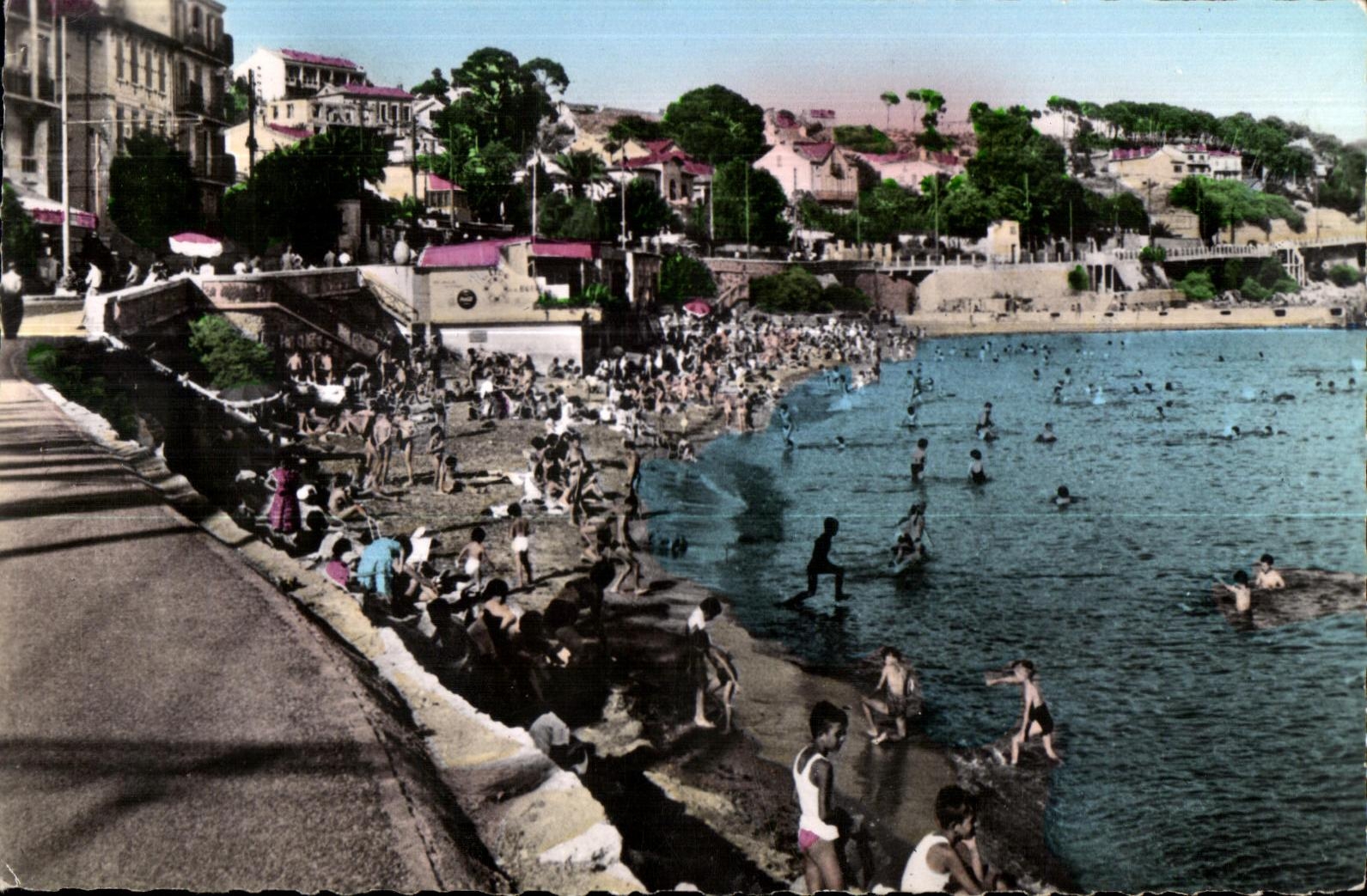 Mourillon - playa del Lido - CPA