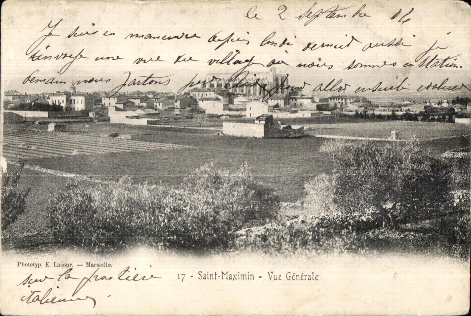 Saint Maximin - Vue Generale - CPA