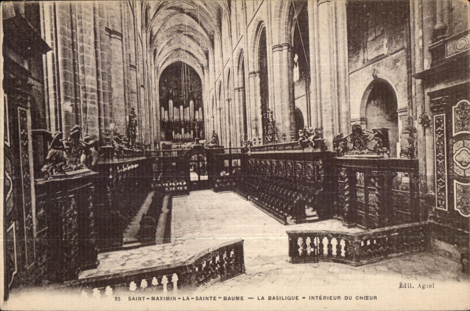 Saint Maximin - Sainte the Balsam - the Basilica - CPA