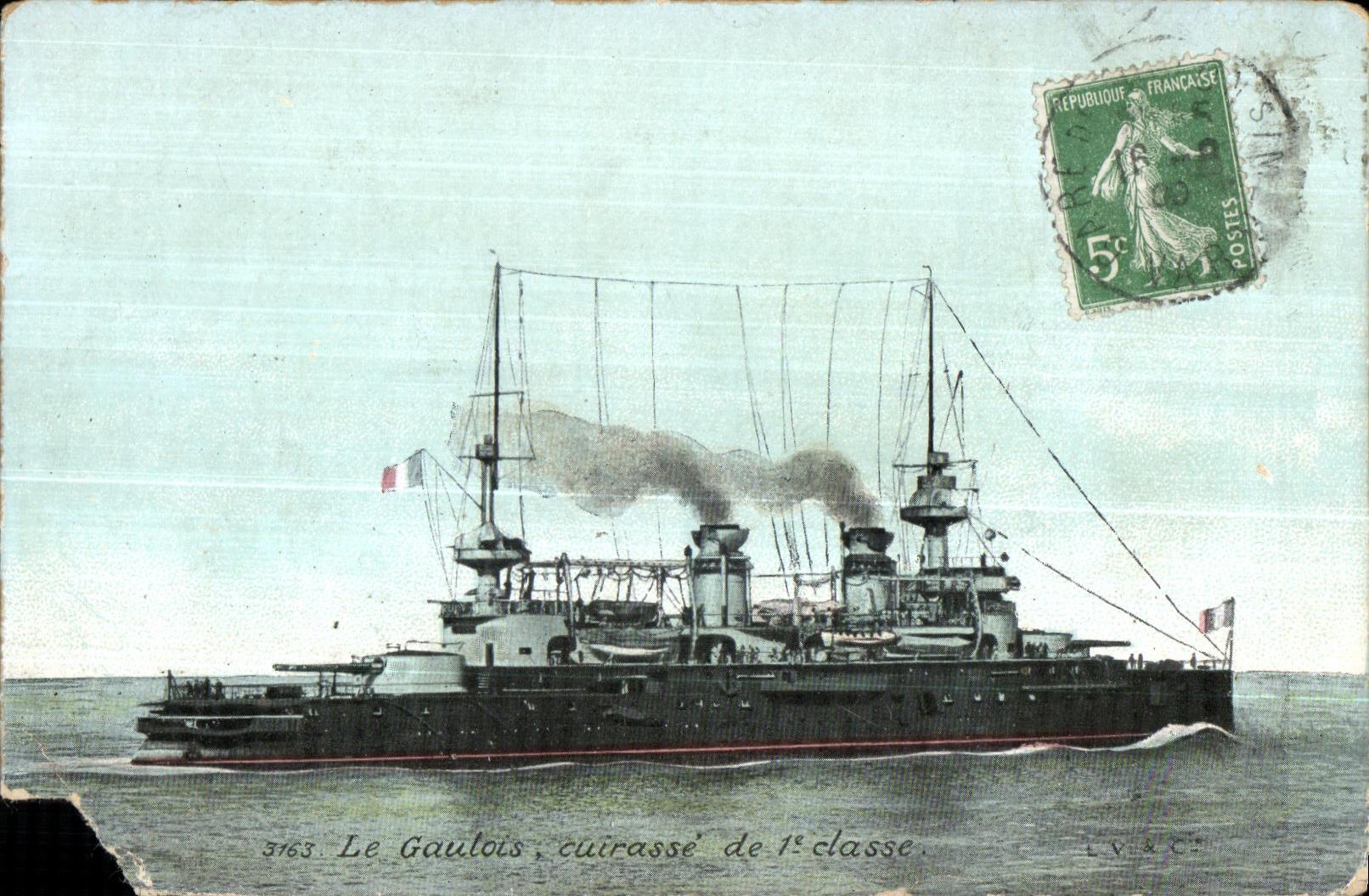 Boat boat - the Gallic one - armor of I classifies - CPA