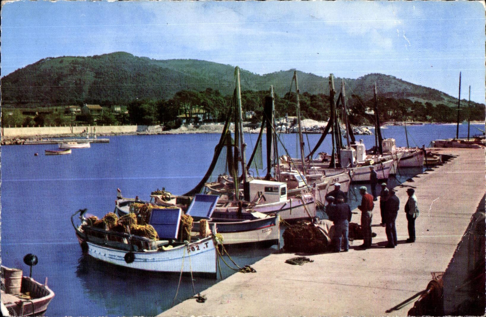 Carqueiranne - the Port - CPA