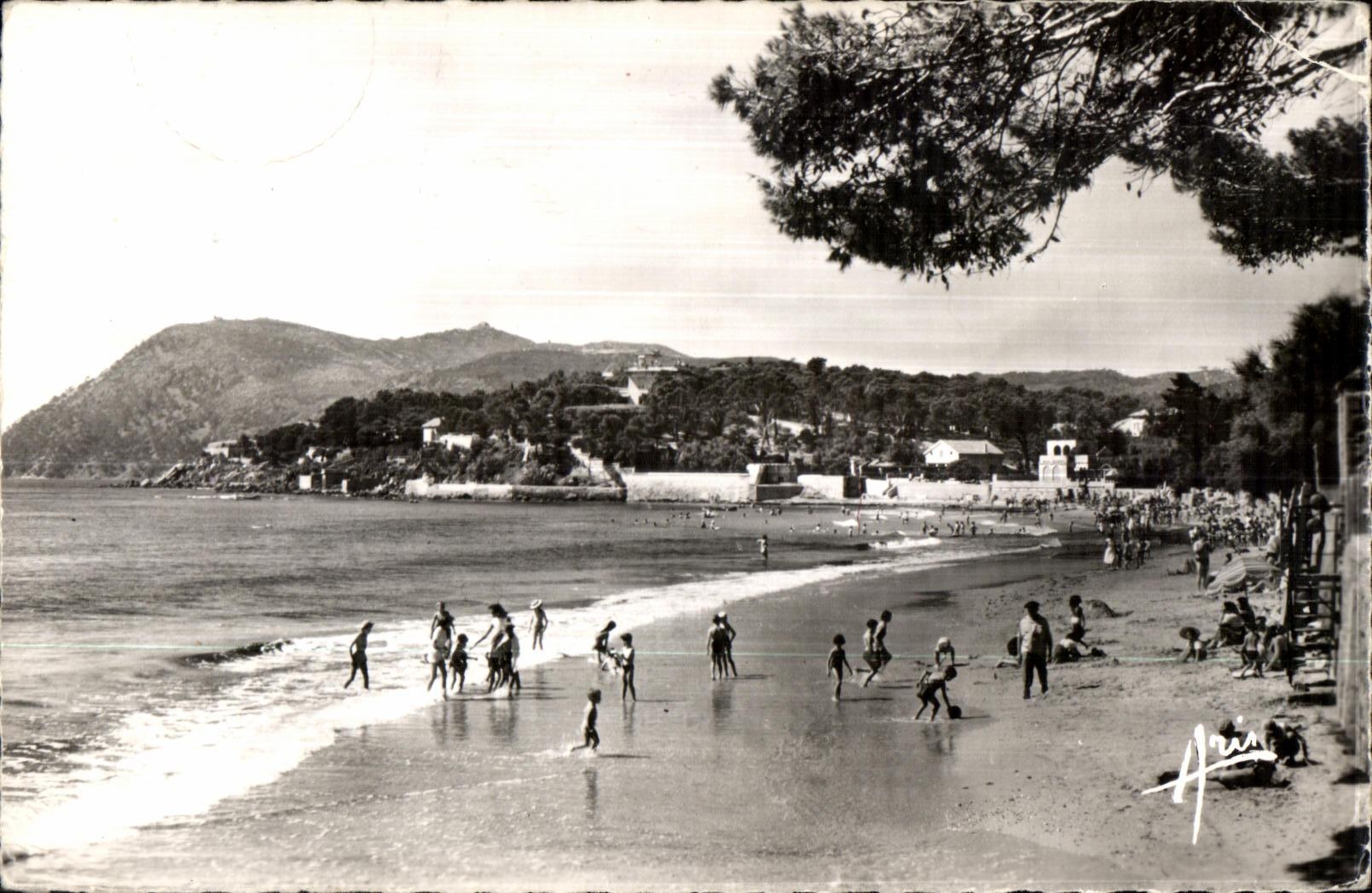 Sablettes - playa de marcha Vivo - CPA