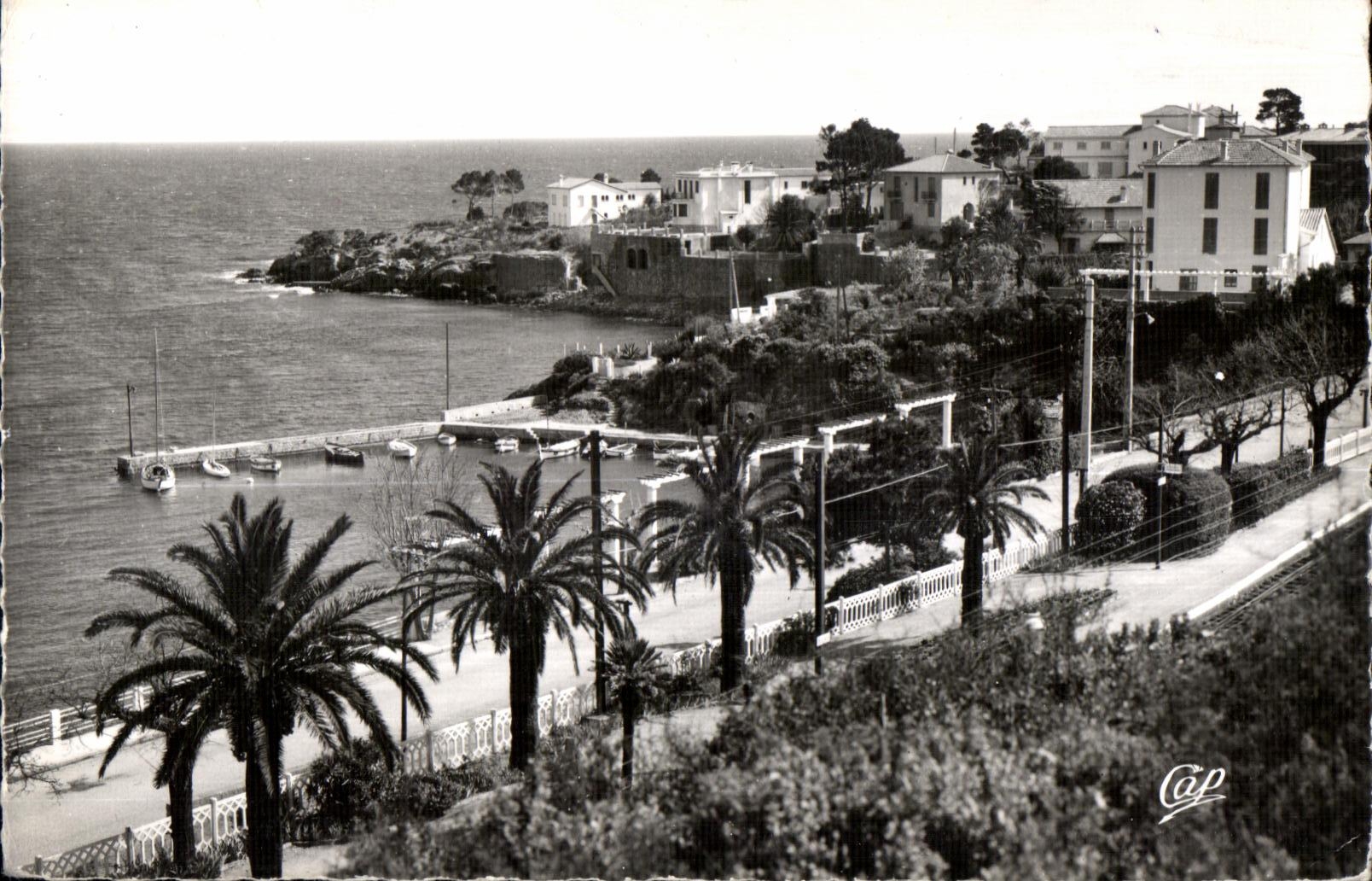 Agay - Le Port et les Villas - CPA 