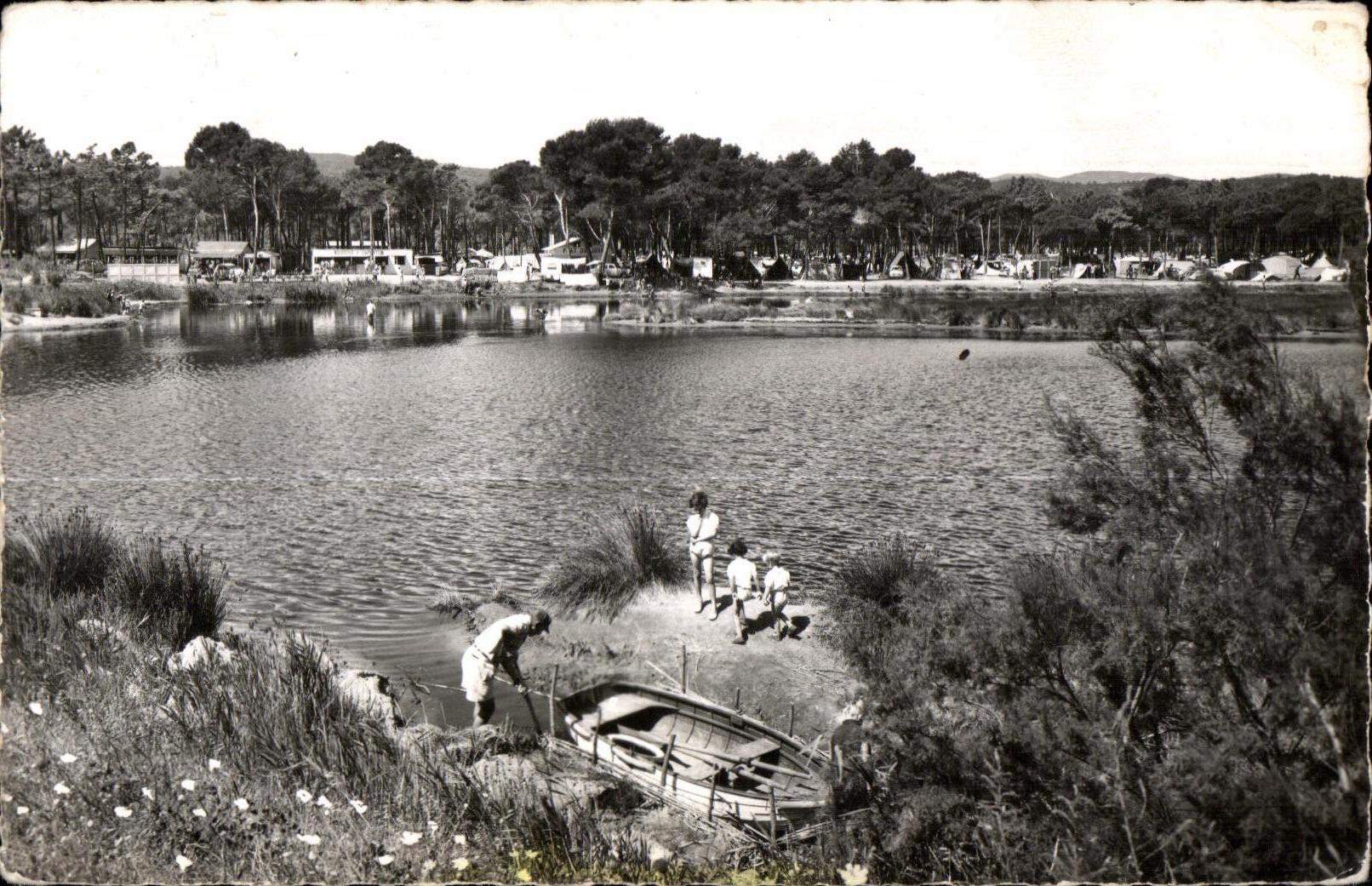 Saint Aygulf - the Camp-site - CPA