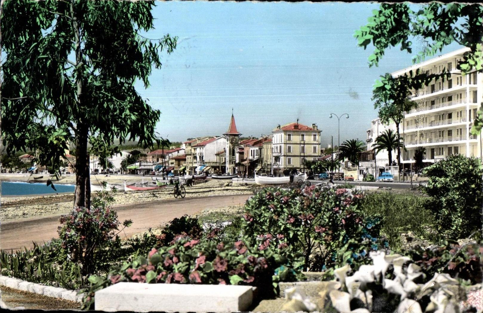 Cros de Cagnes - Boulevard de la Plage - CPA