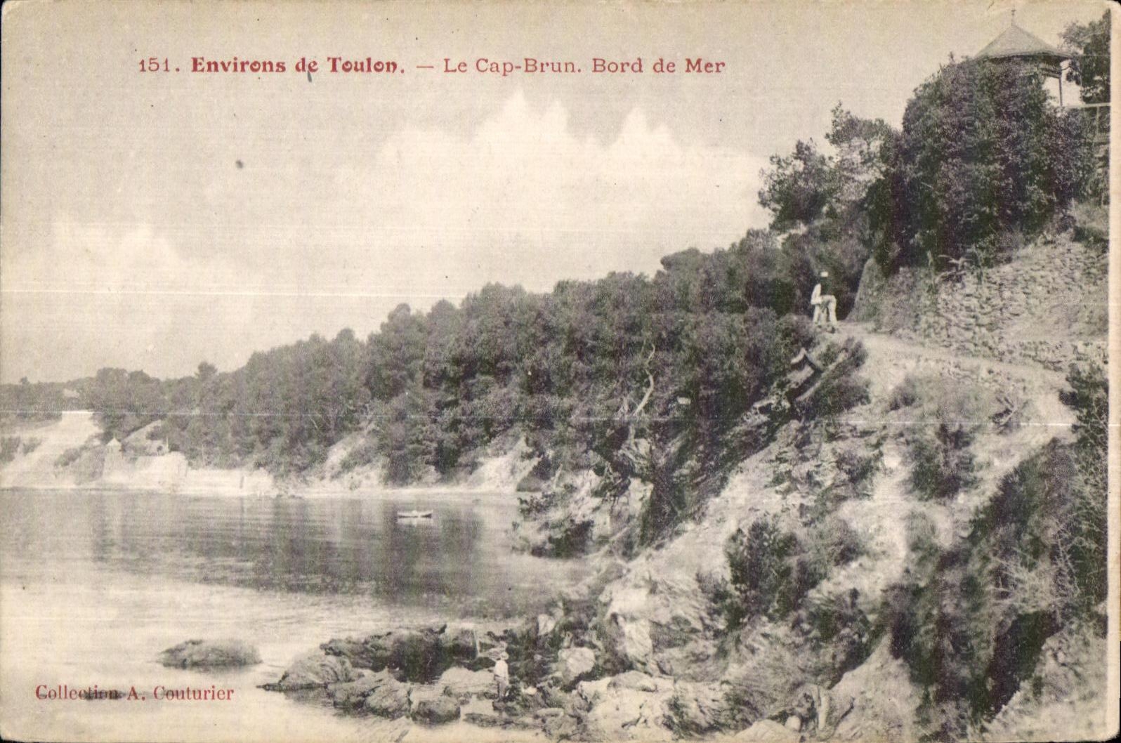Toulon - the Brown Cape - Seaside - CPA