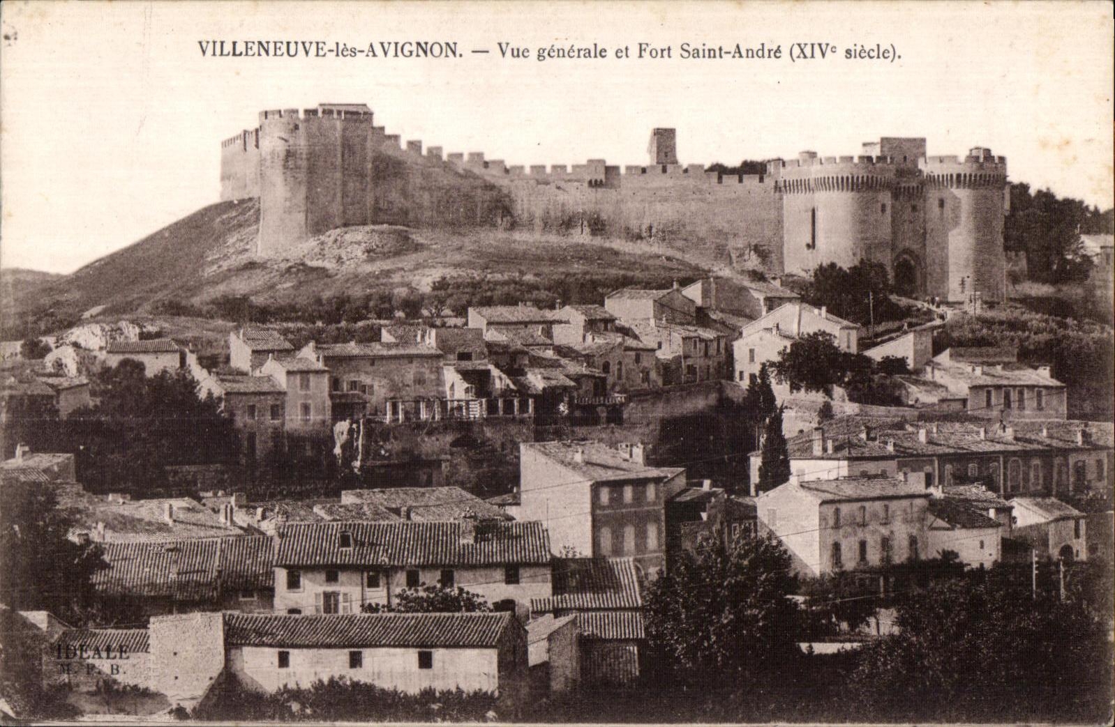 Siglo de la opinion y de Fort Saint Andre XIV de CPA Villeneuve Avignon