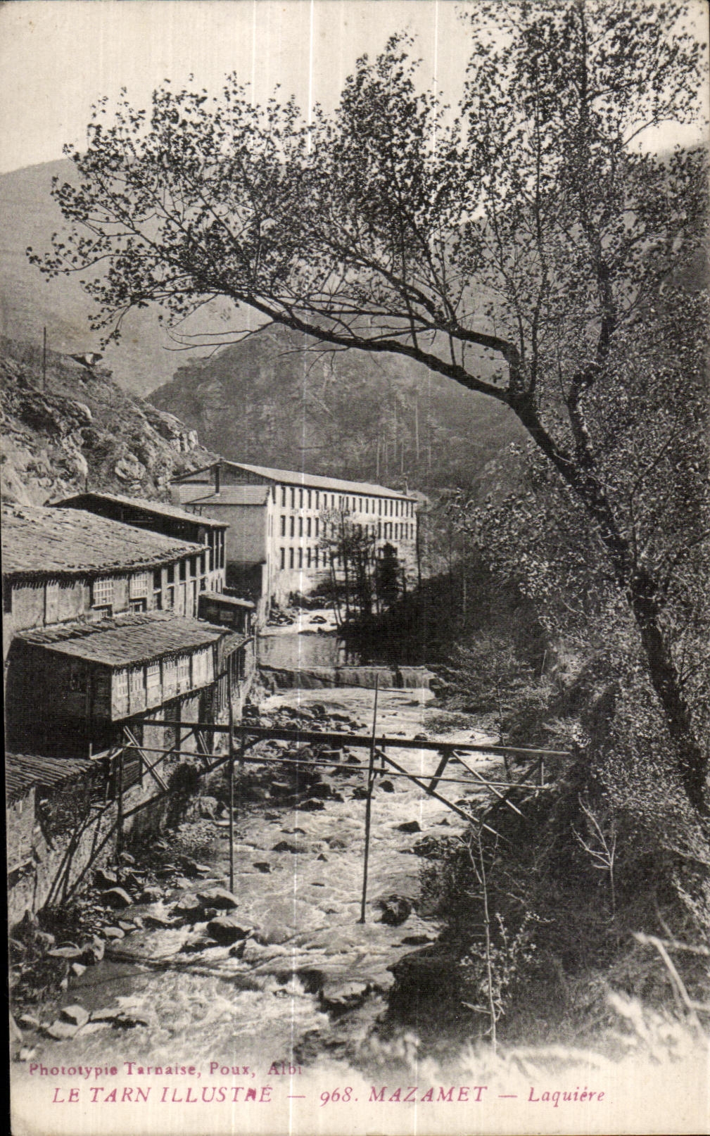 CPA the Tarn Ilustae Mazamet Laquiere