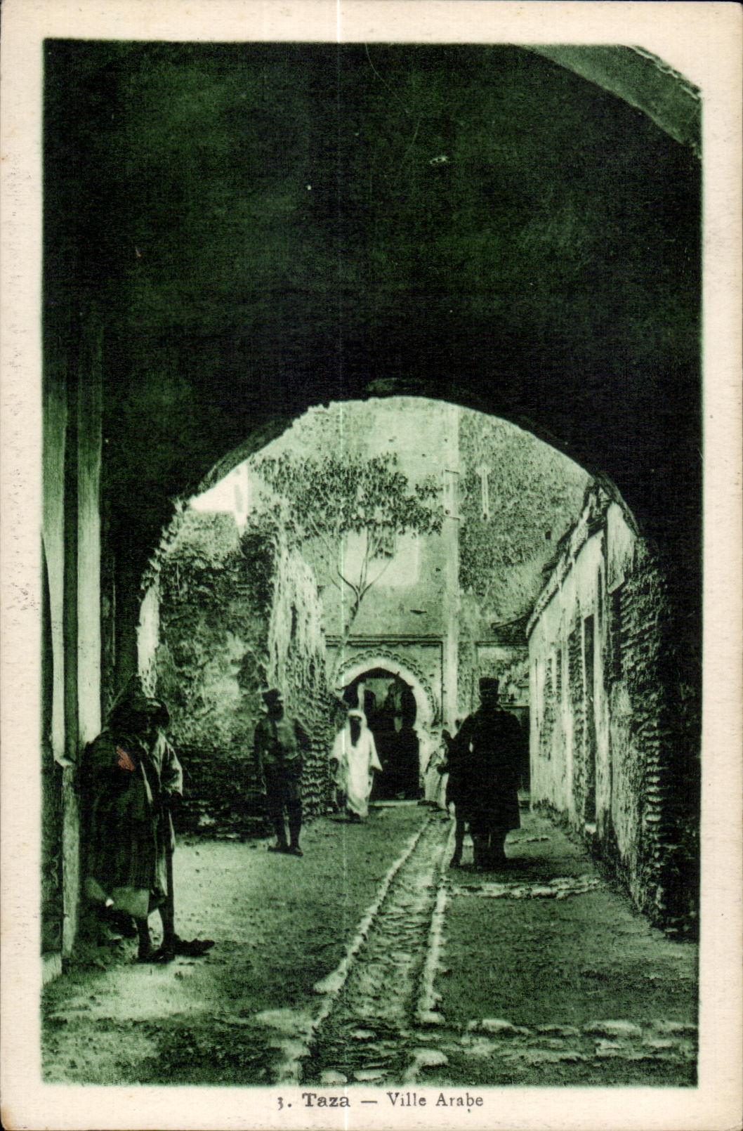 CPA Morocco Taza City Arab