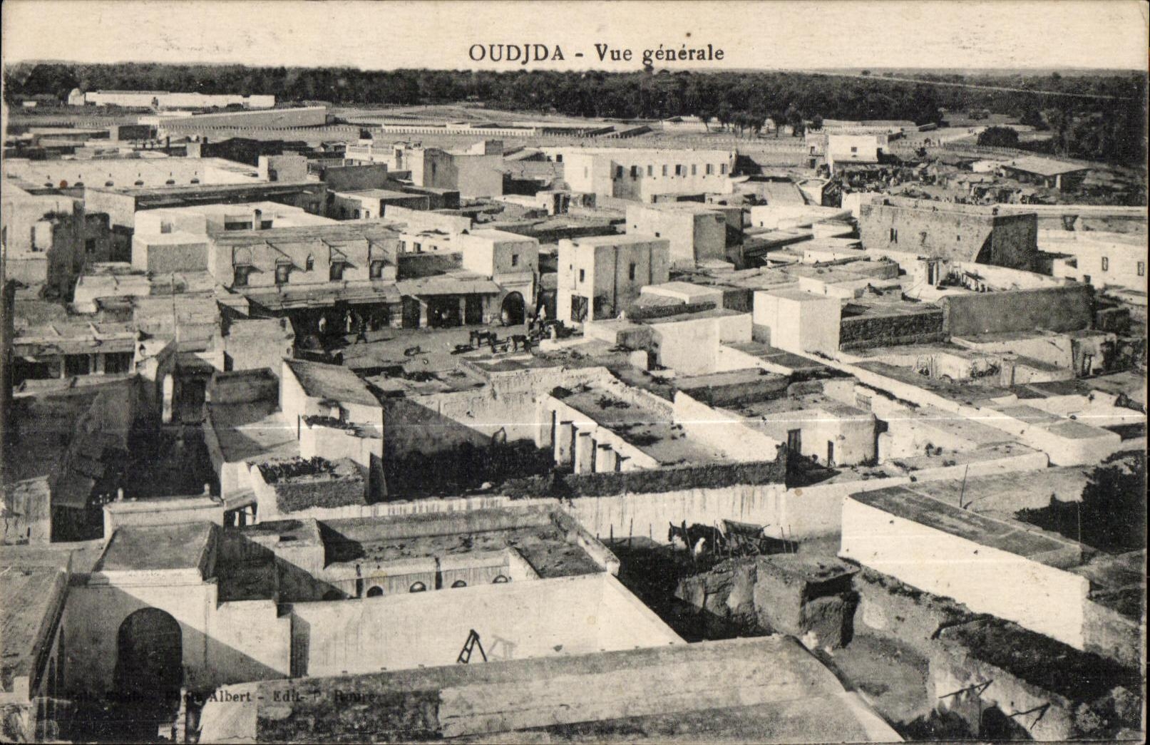 CPA Morocco Oudjda View