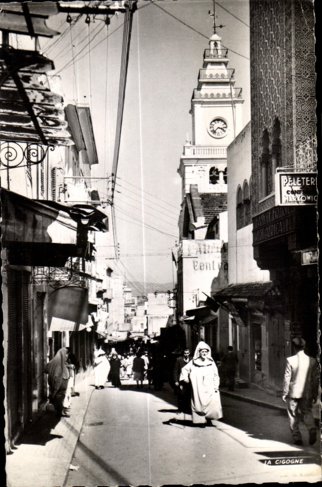 CPA Maroc Tanger Rue des sighines 