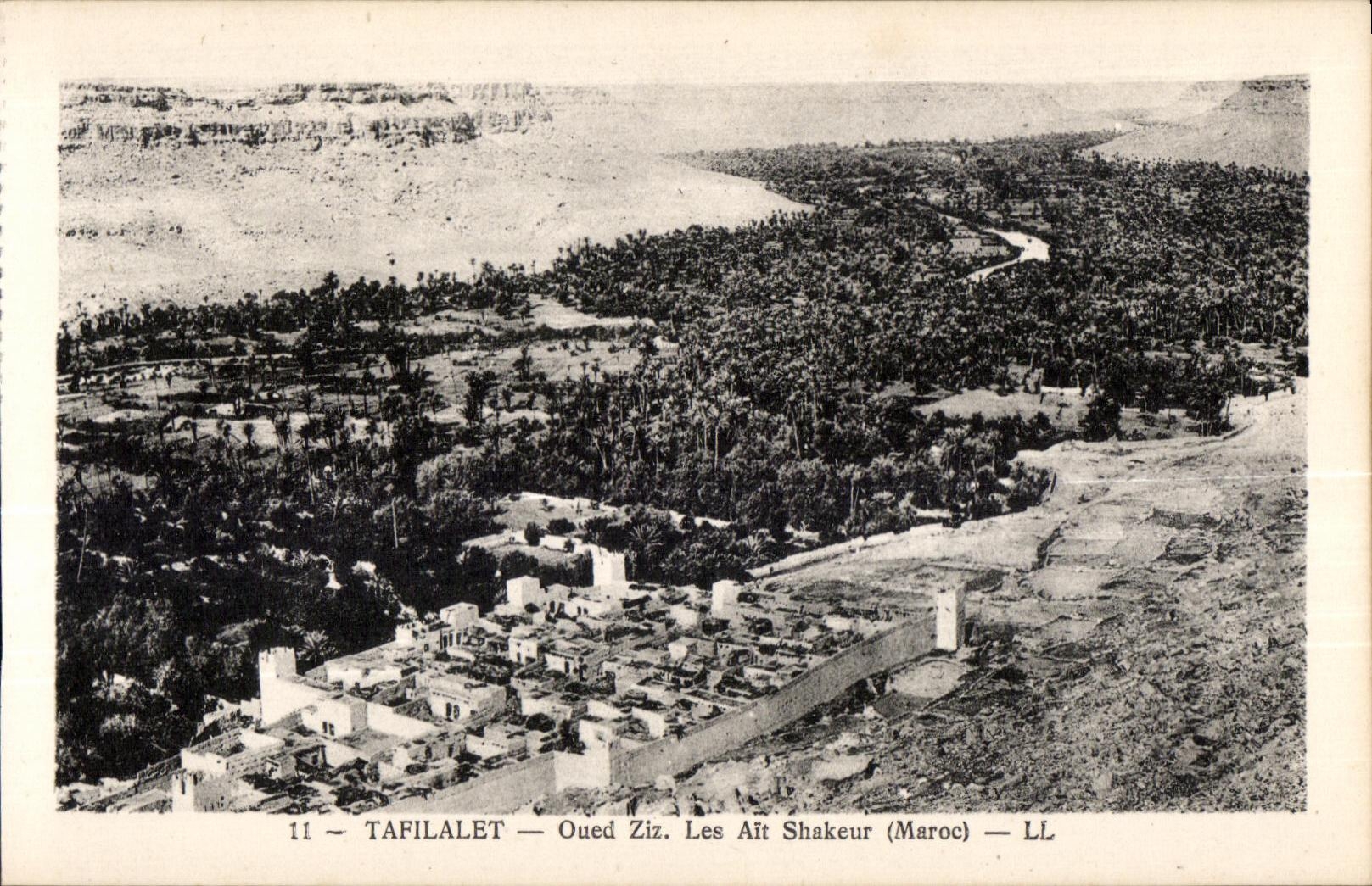 CPA Morocco Tafilalet Oued Ziz Has Them Shakeur Morocco