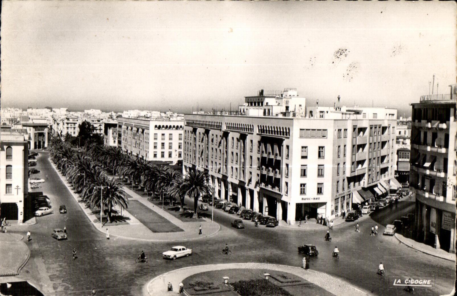 CPSM Maroc Rabat Cours Lyautey