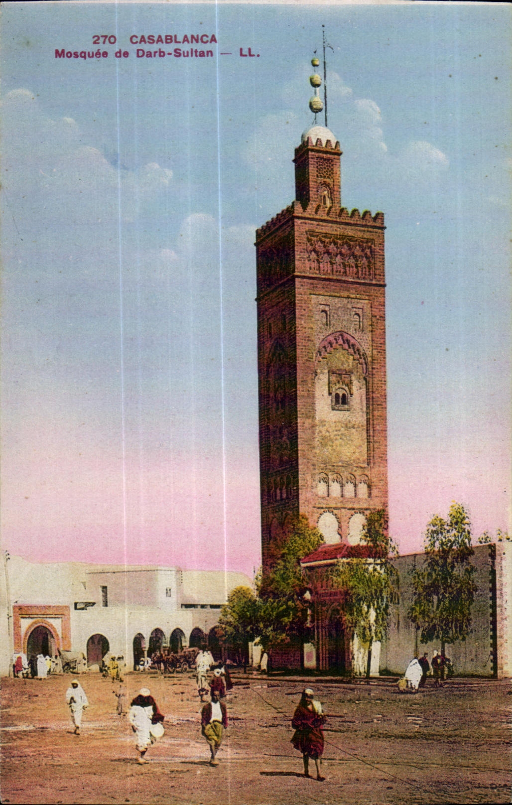 CPA Casablanca Mosquee de Darb Sultan