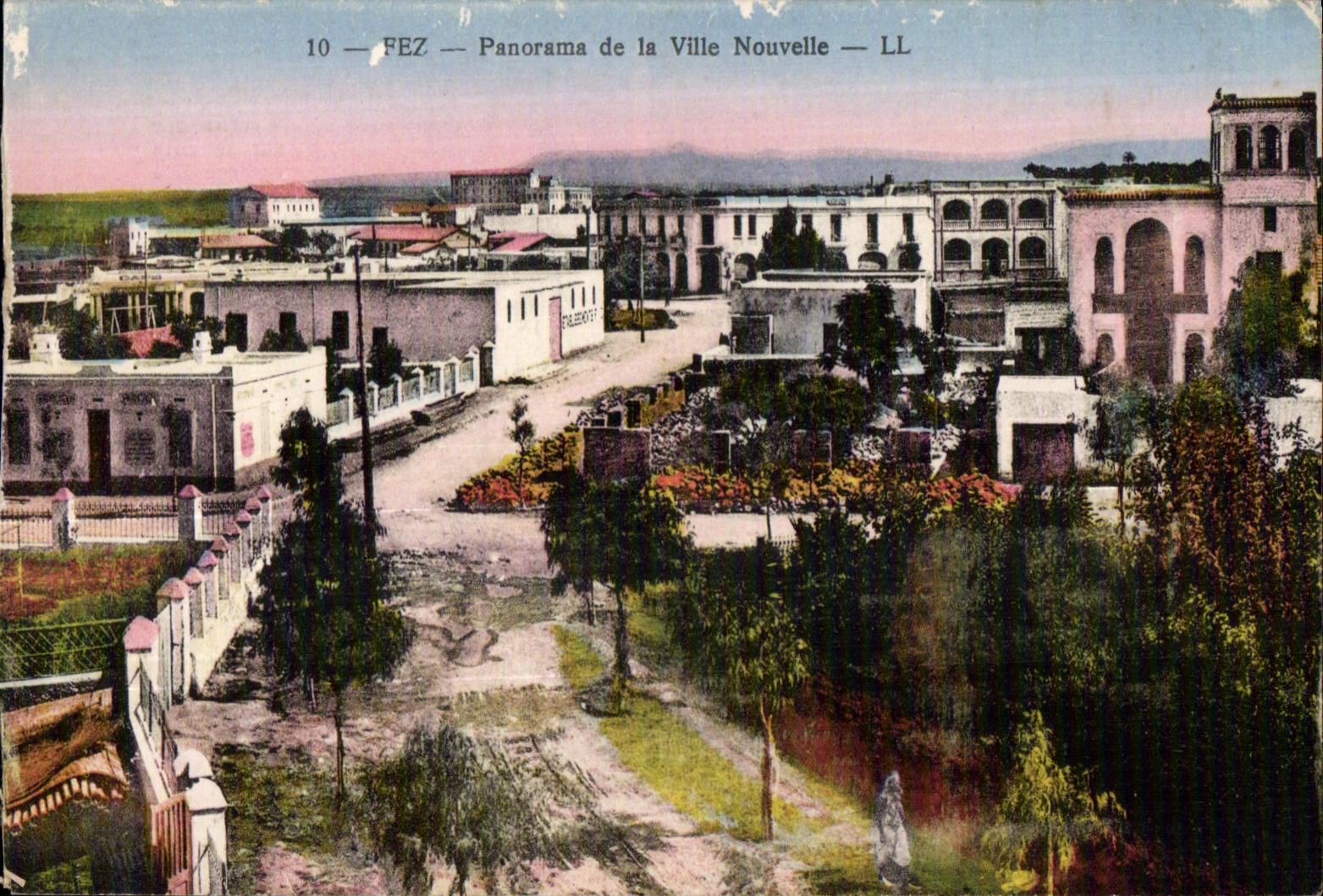 CPA Fez Panorama de la Ville Nouvelle LL