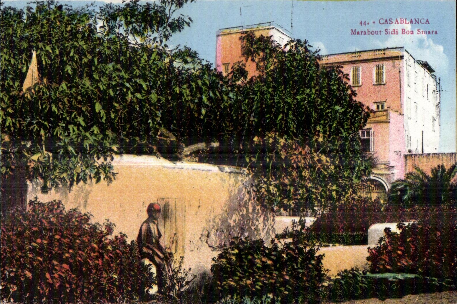 CPA Maroc Casablanca Marabout Sidi Boa Sruata