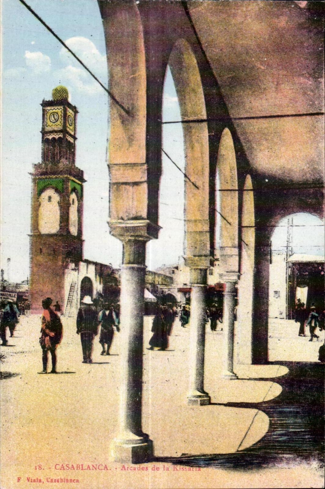 CPA Maroc Casablanca Arcades de la Kissatta