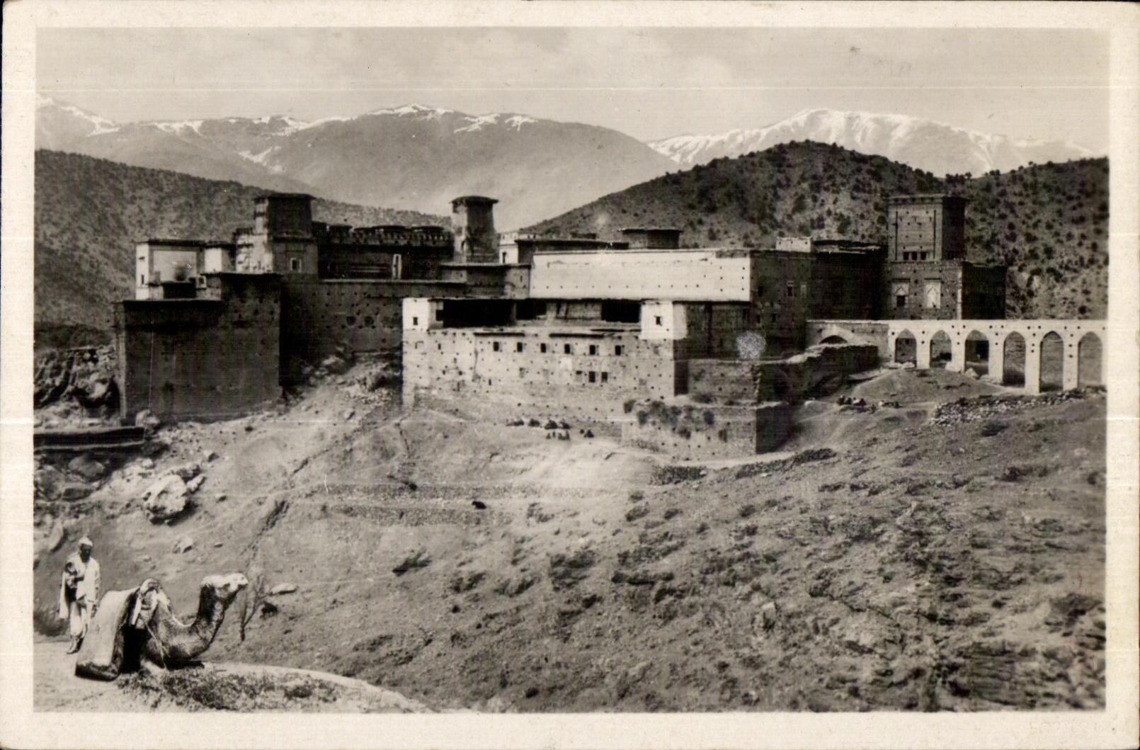 CPA Morocco Tagoundaf the Kasbah