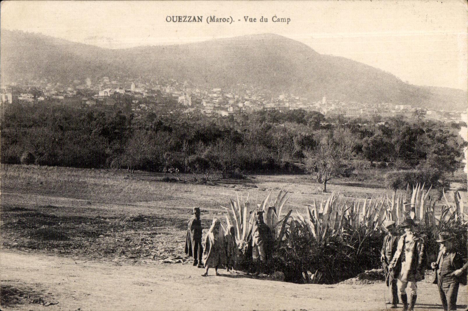 CPA Morocco Ouezzan (Morocco) Sight of the Camp