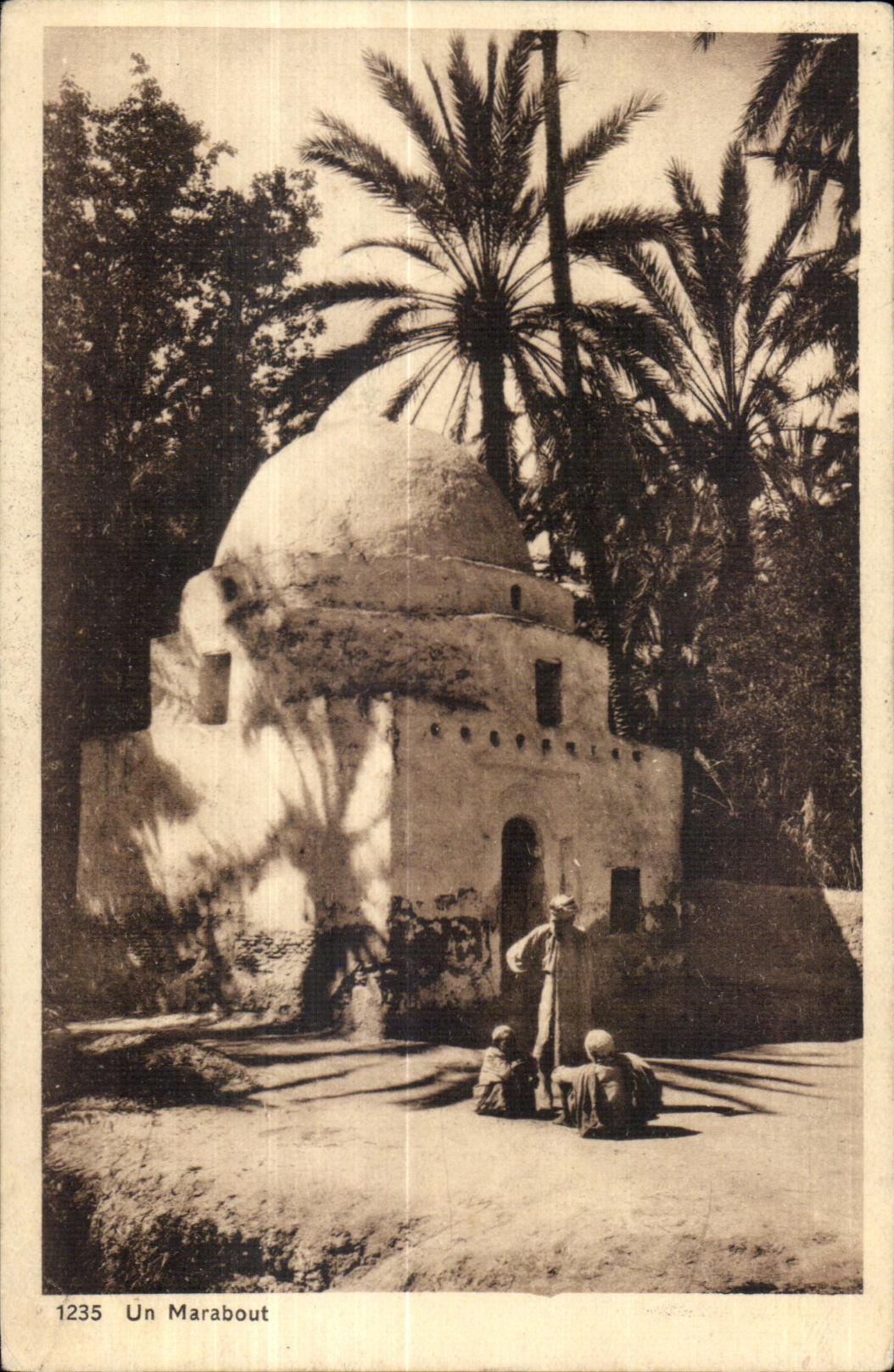 CPA Morocco a Marabout