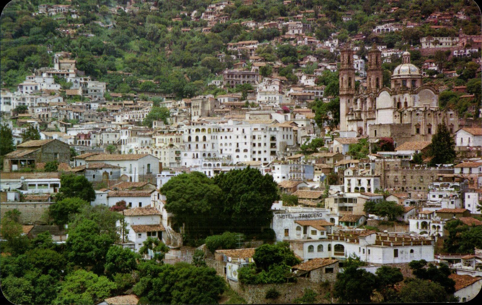 CPA Mexique Mexico Vista Panoramica Taxco Gro Mexico