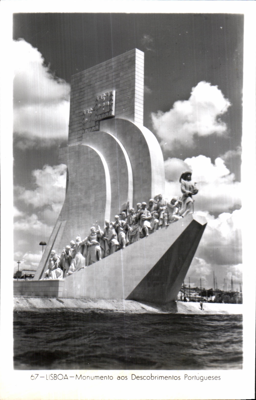 CPA Portugal Lisboa Monumento aos Descobrimentos Portugueses Feito em Portugal