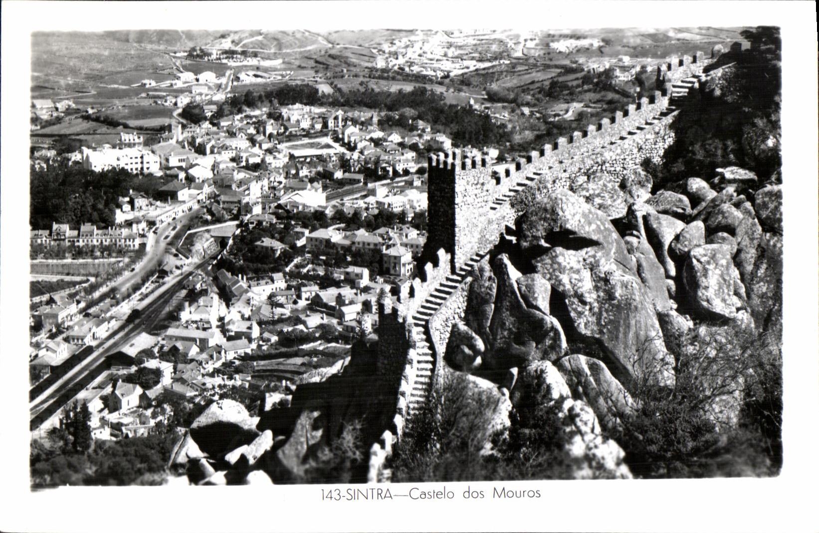 EM trasero Portugal de CPA Portugal Sintra Castelo Mouros Feito