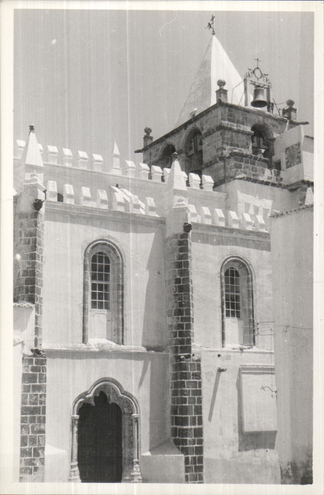 CPA Fachada lateral DA Elvas Portugal