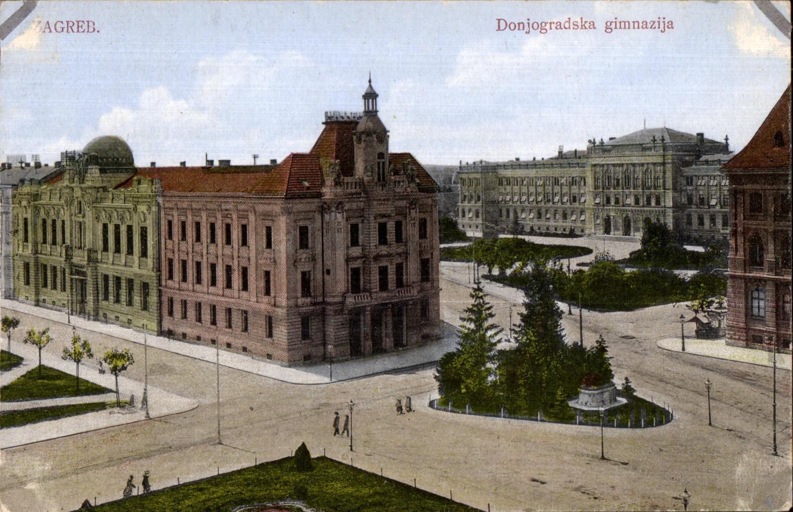 CPA Zagreb Donjogradska gimnazija Croatia Croatia