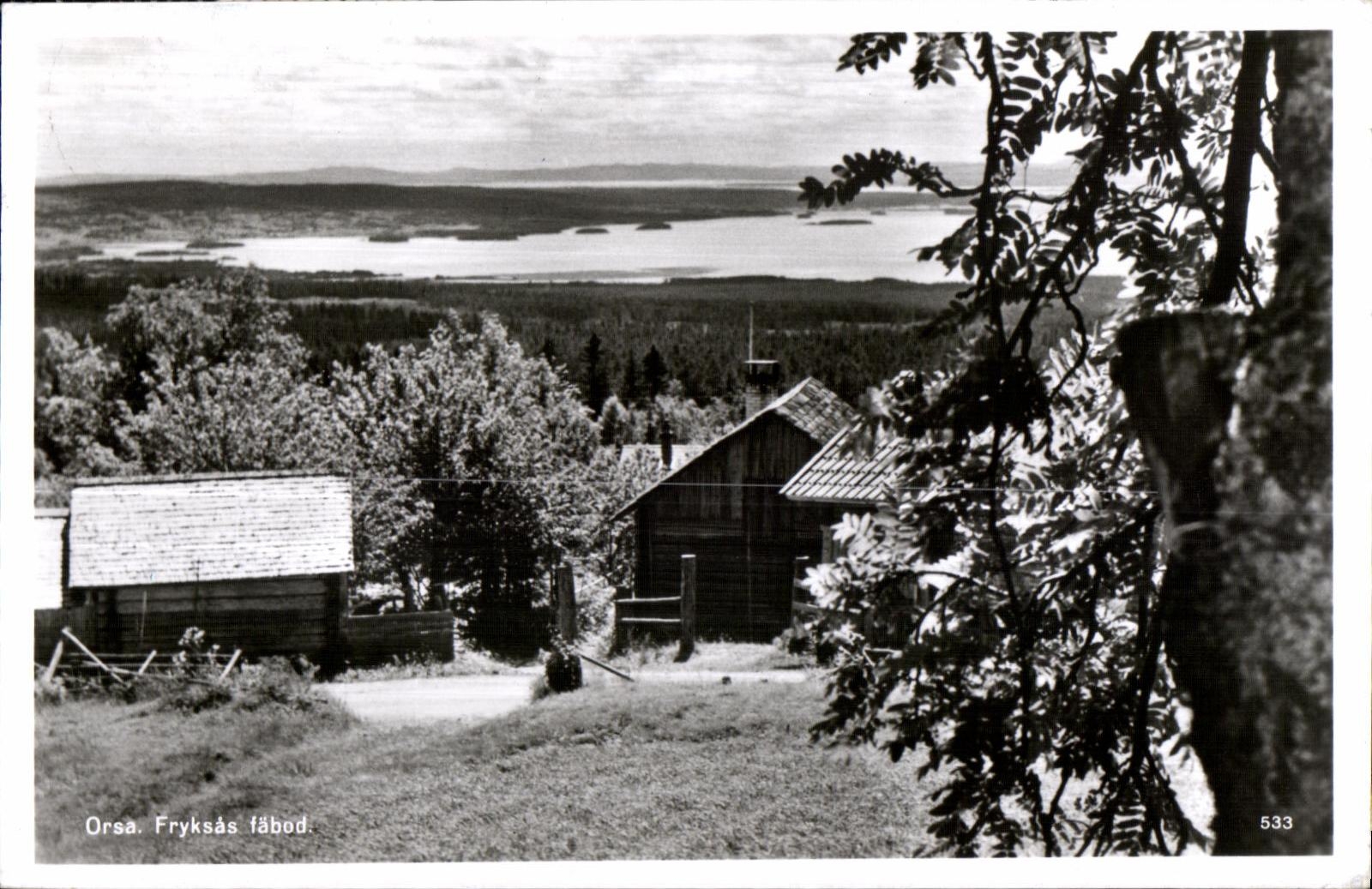 CPA Orsa Fryksas fabod Sweden Sweden