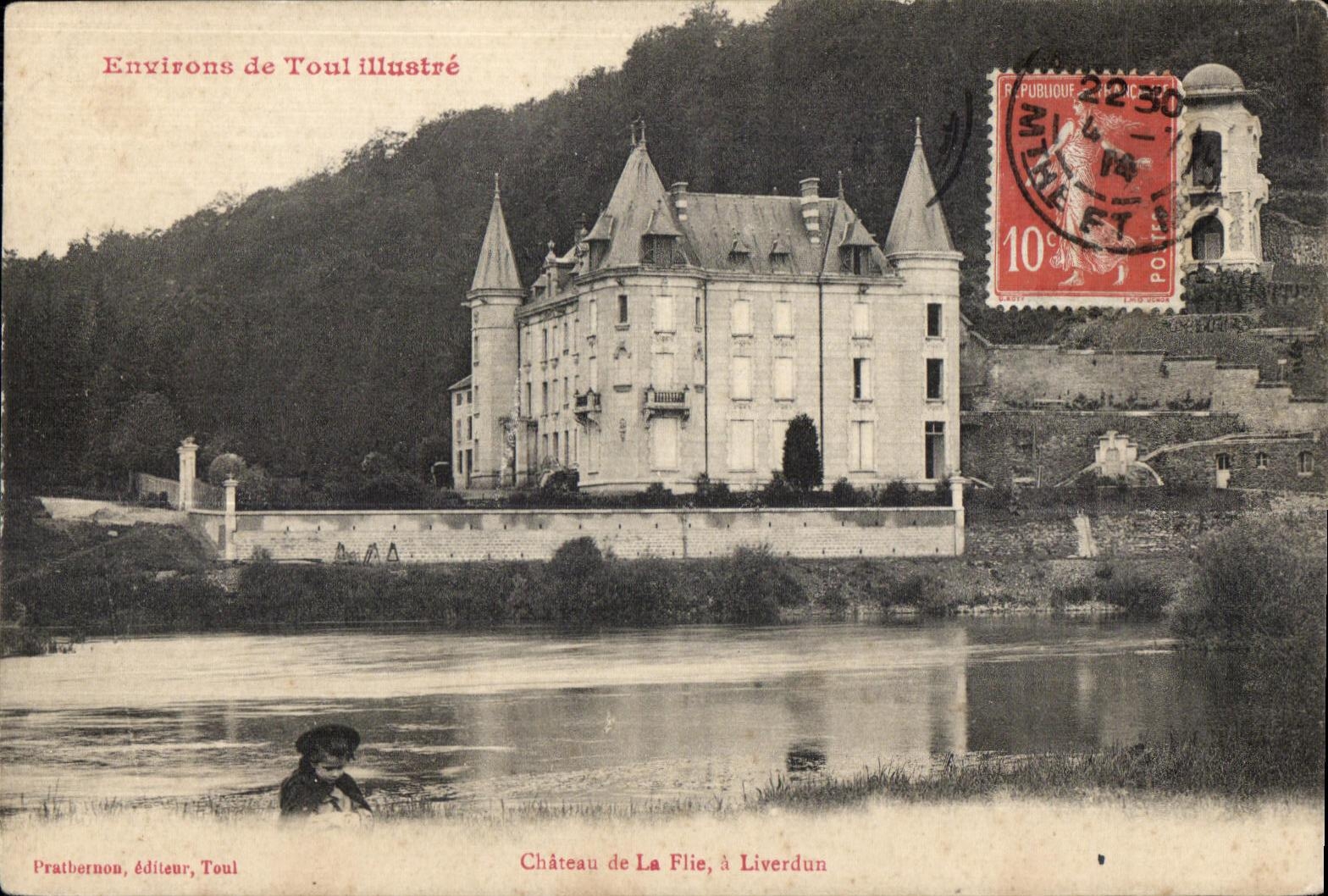 Toul - Chateau de la Flie - Liverdun - CPA