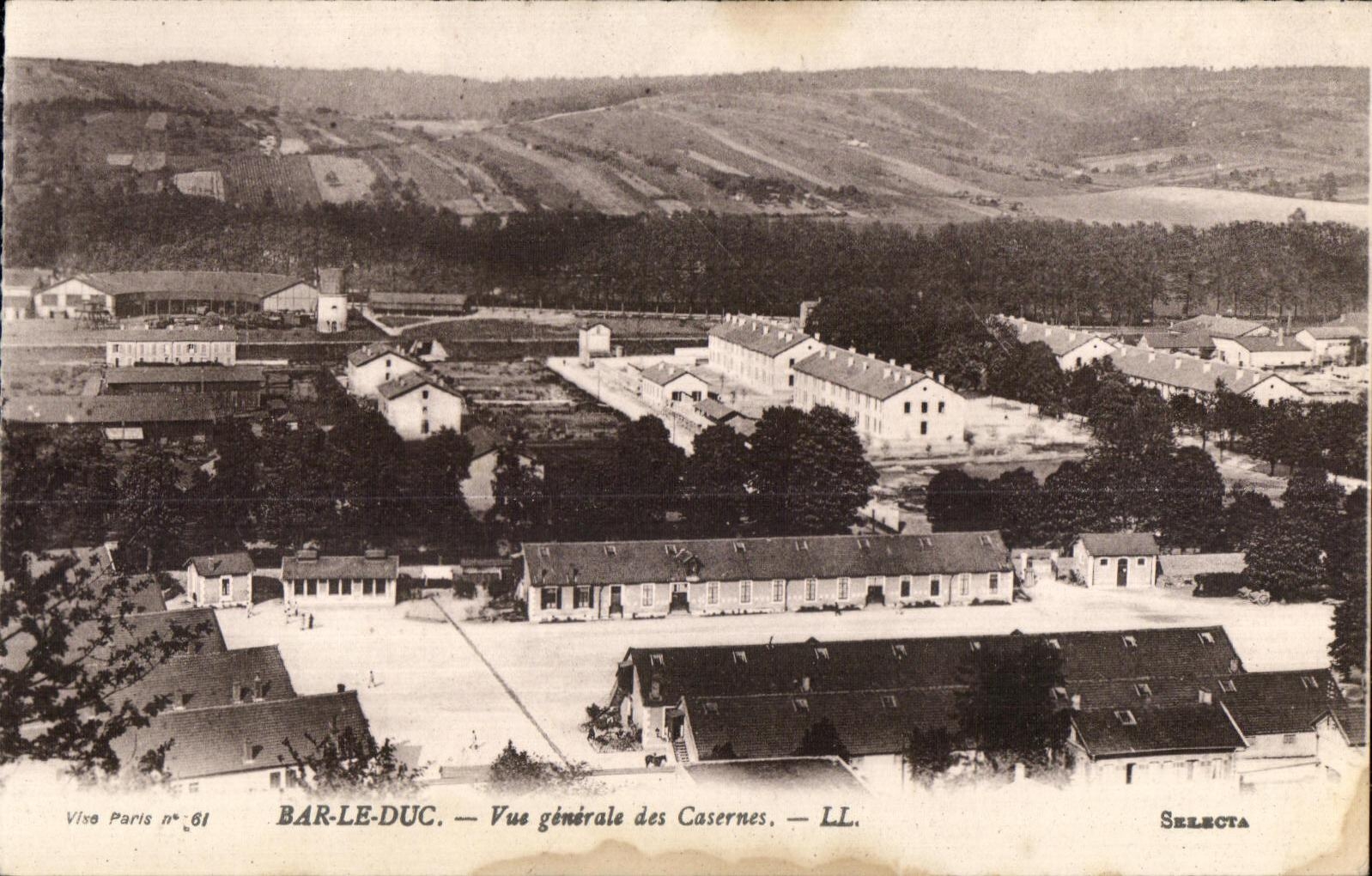 Bar the Duke - View of the Barracks - CPA