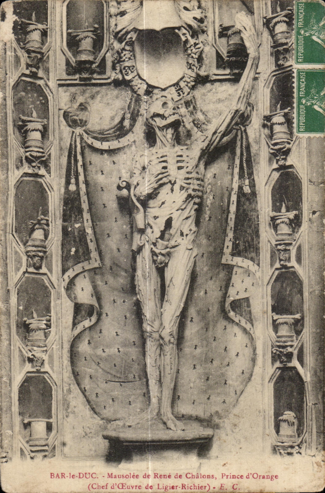 Bar the Duke - Mausoleum of Rene de Chalons - CPA
