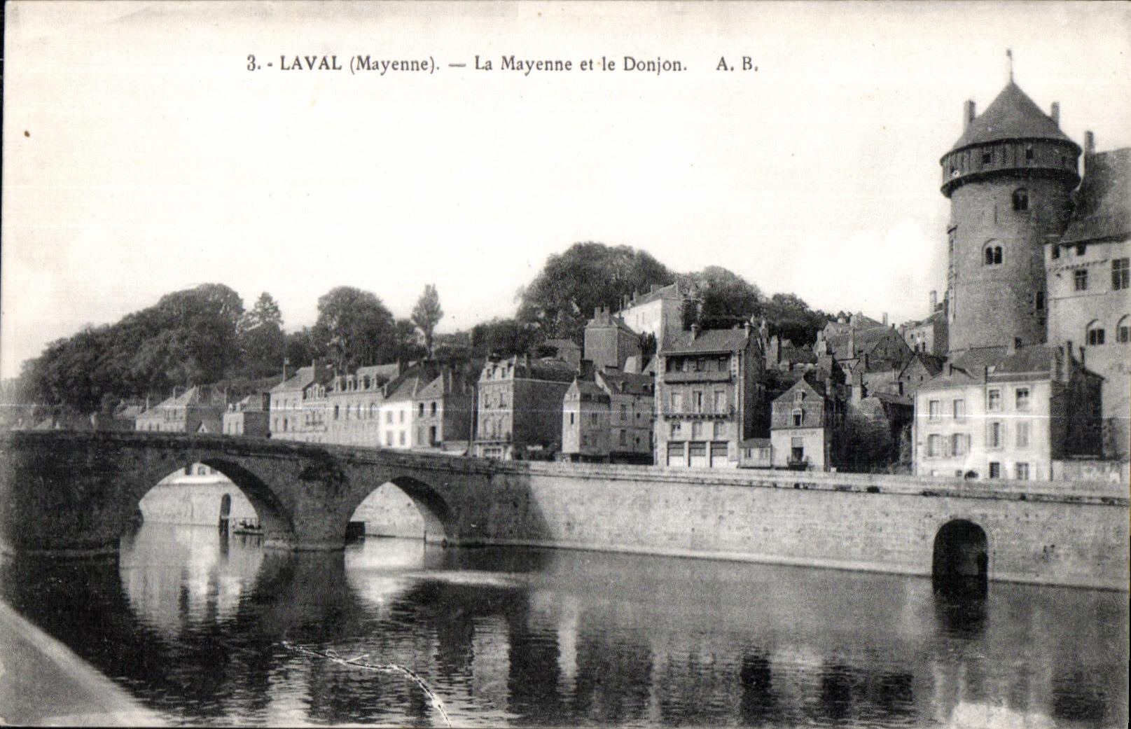 CPA Laval Mayenne Mayenne y la subsistencia