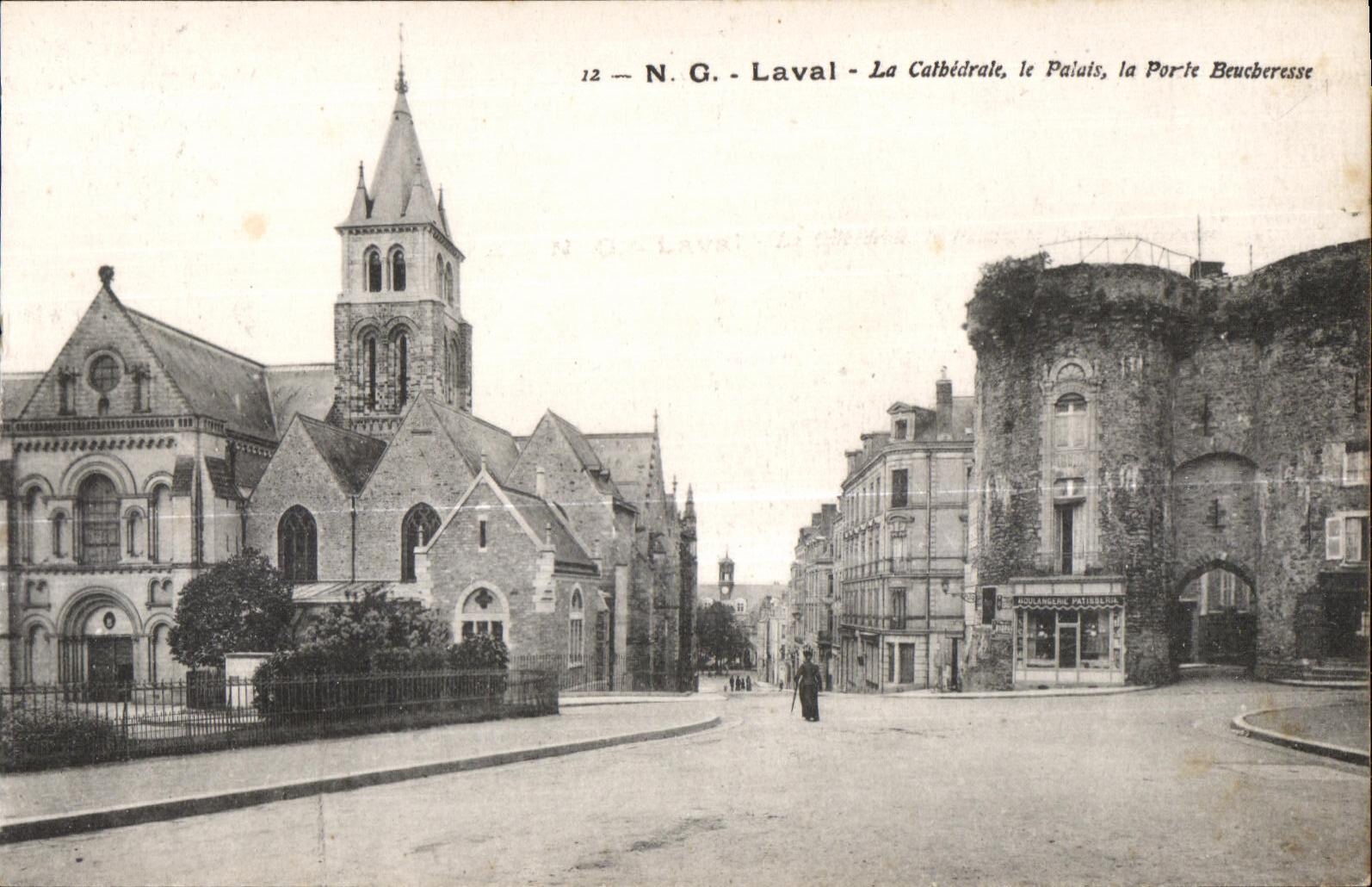 CPA Laval los patais de la catedral el beucheress