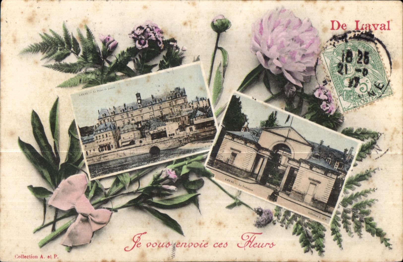 CPA de Laval le envio las flores