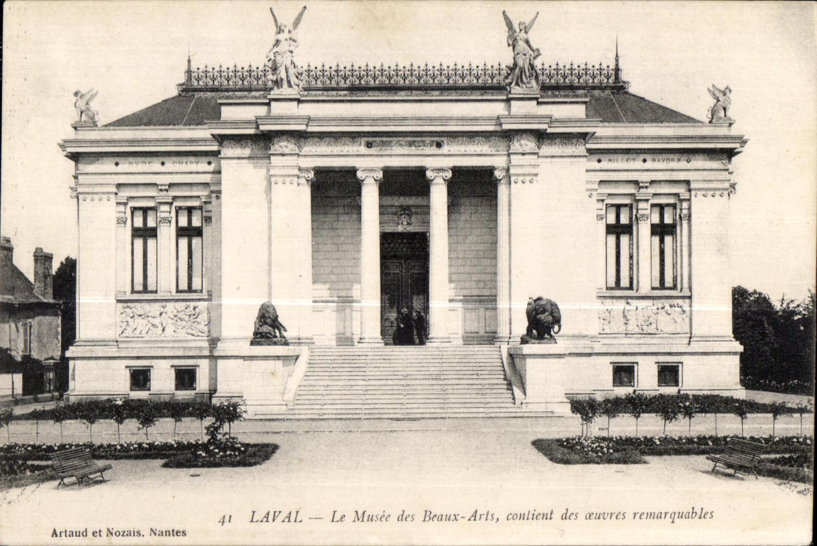 CPA Laval el museo de arte contiene trabajos notables