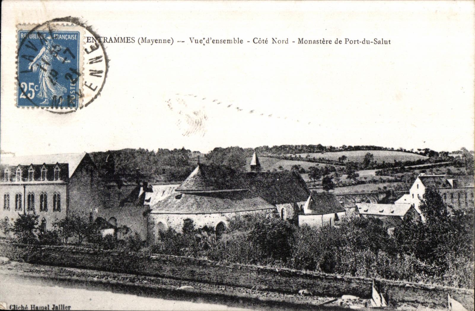CPA Entrammes mayenne seen Ensemble dimensions northern monastery of port of the hello