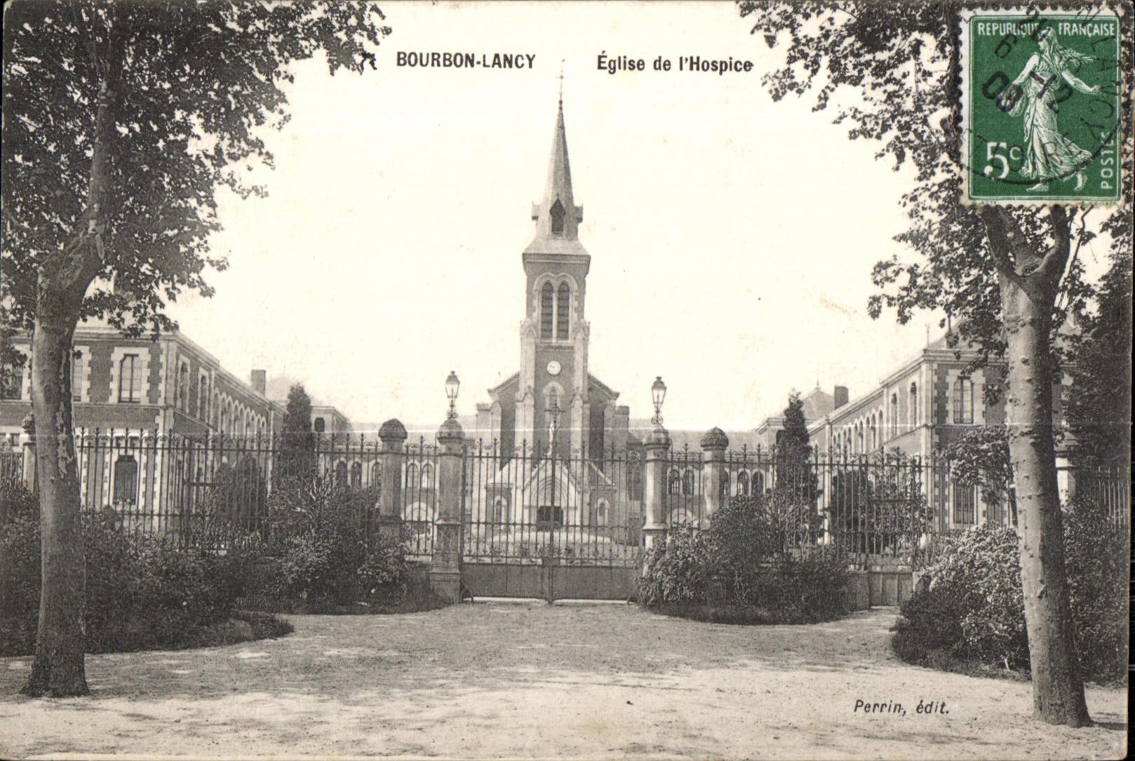 CPA Bourbon Lancy Church of Old people's home