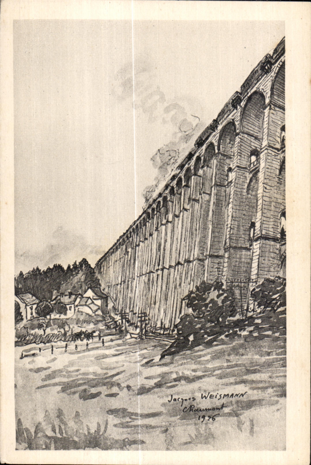 CPA Chaumont Le viadc