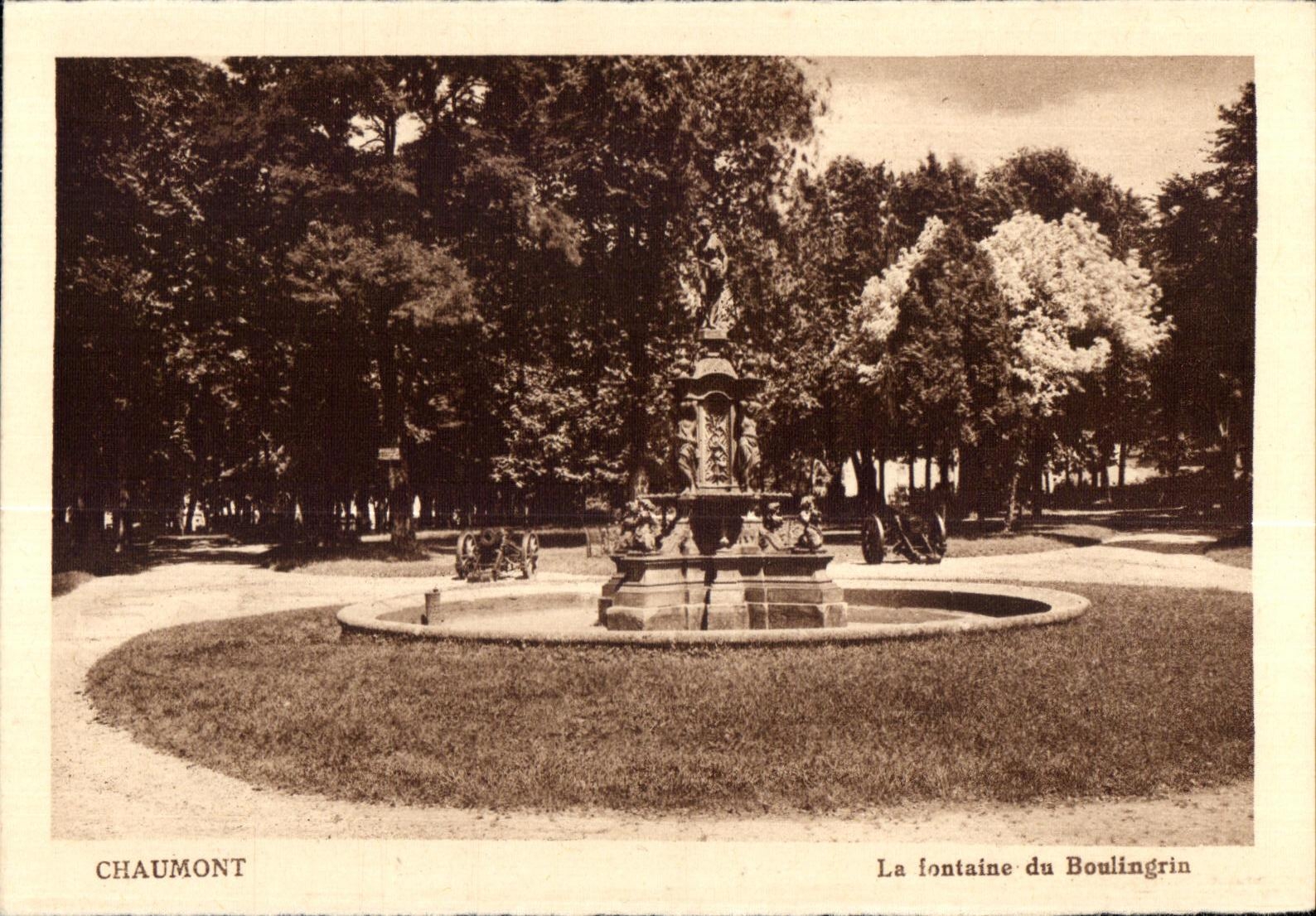 CPA Chaumont La Fontaine du Boulingrin