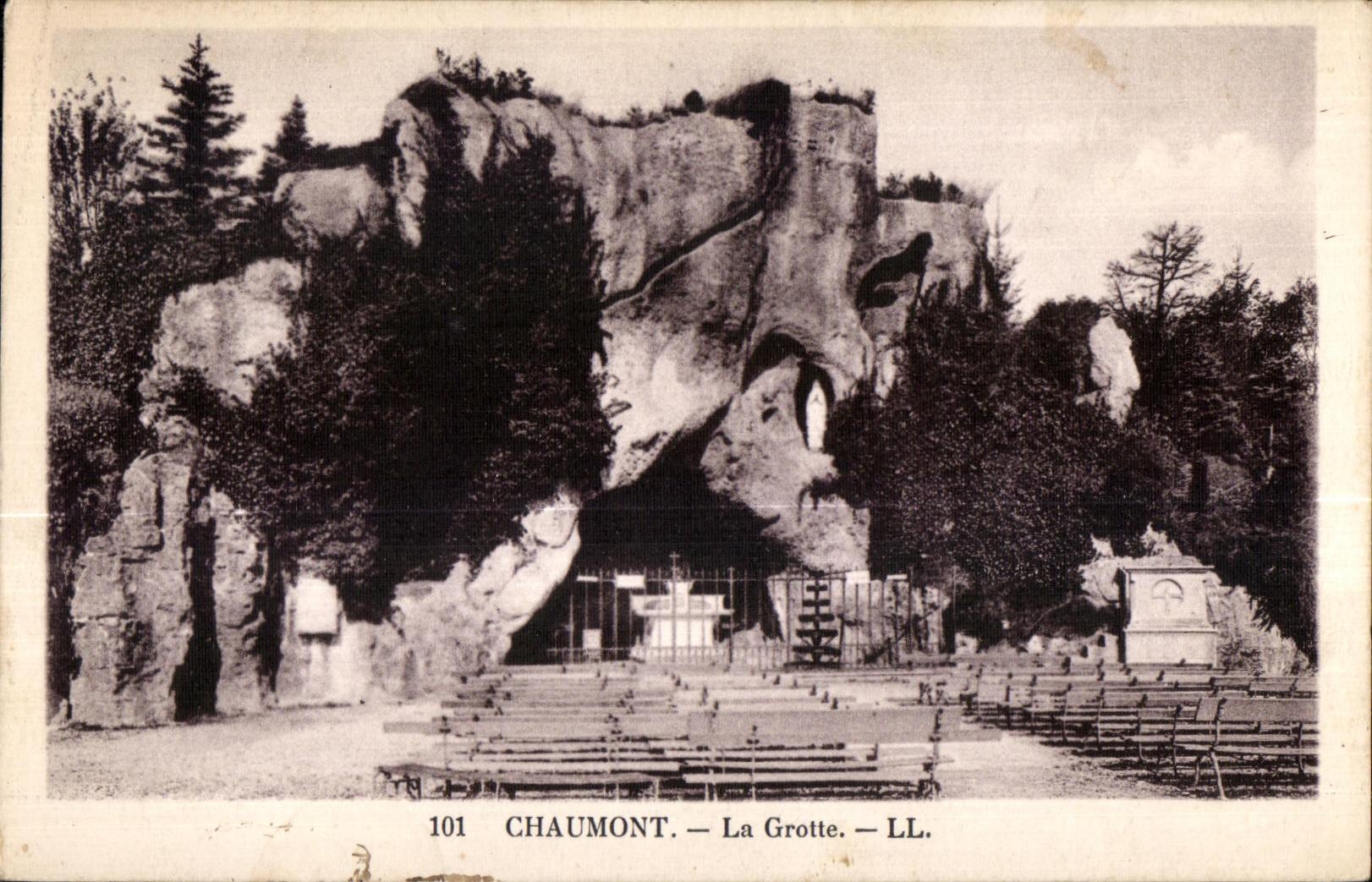 CPA Chaumont La Grotte