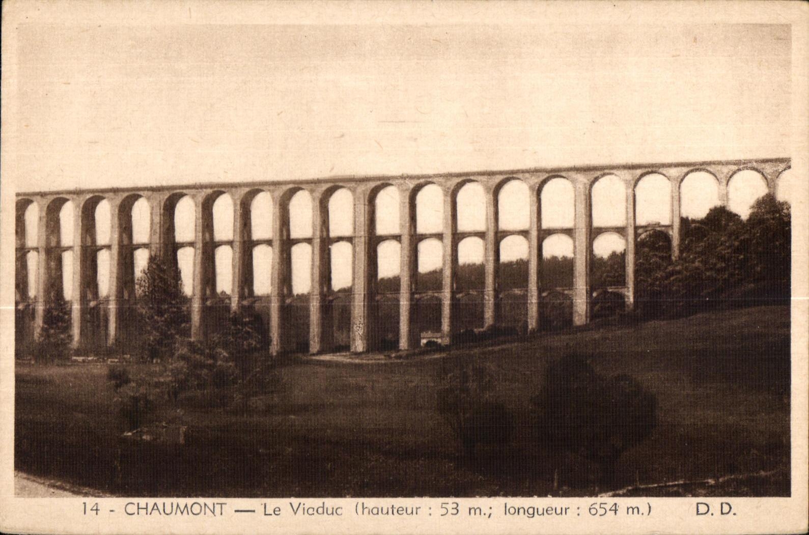 CPA Chaumont Le Vicdue