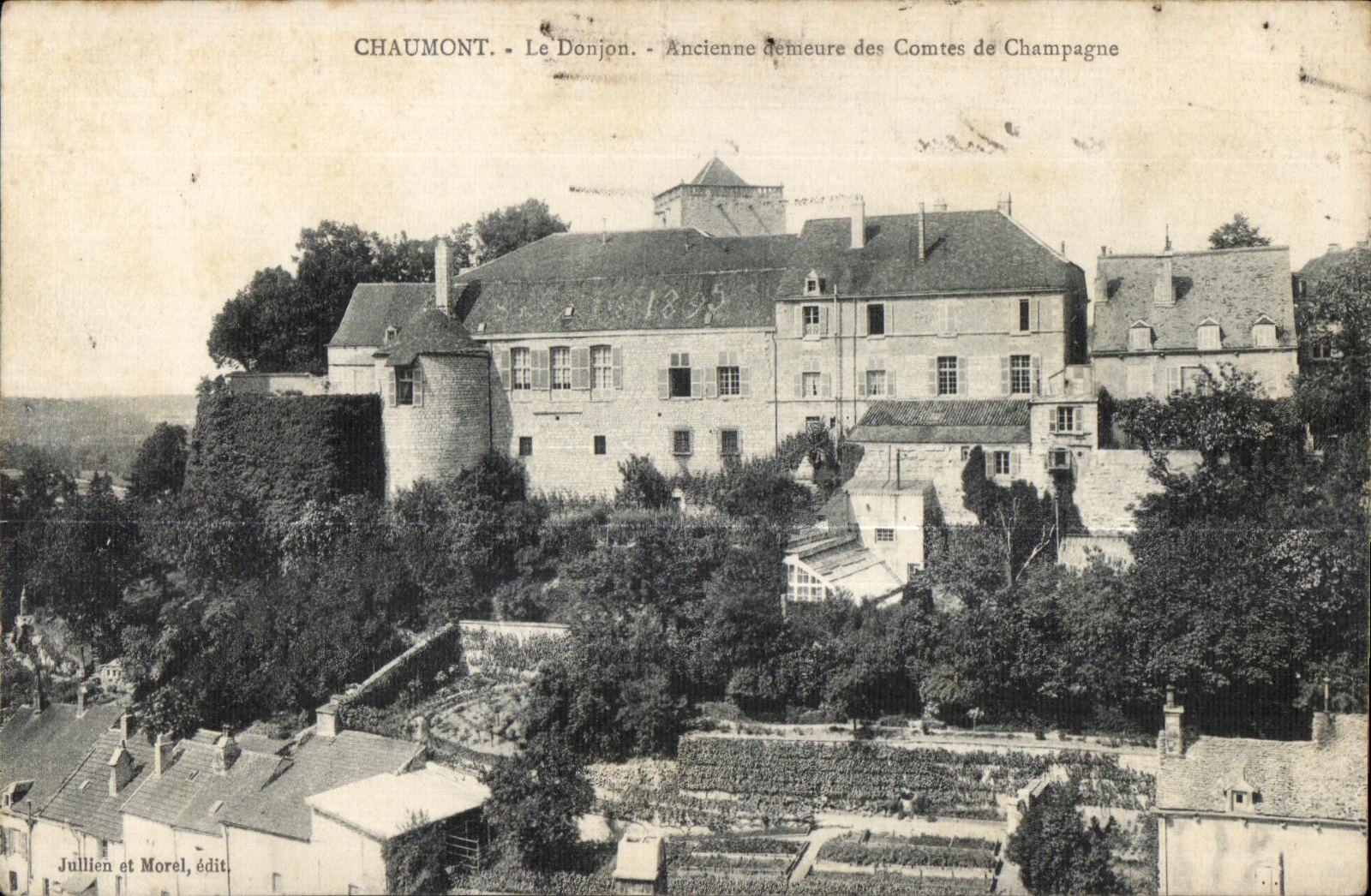 CPA Chaumont La Donjon Ancienne demeure des Comtes de Champagne