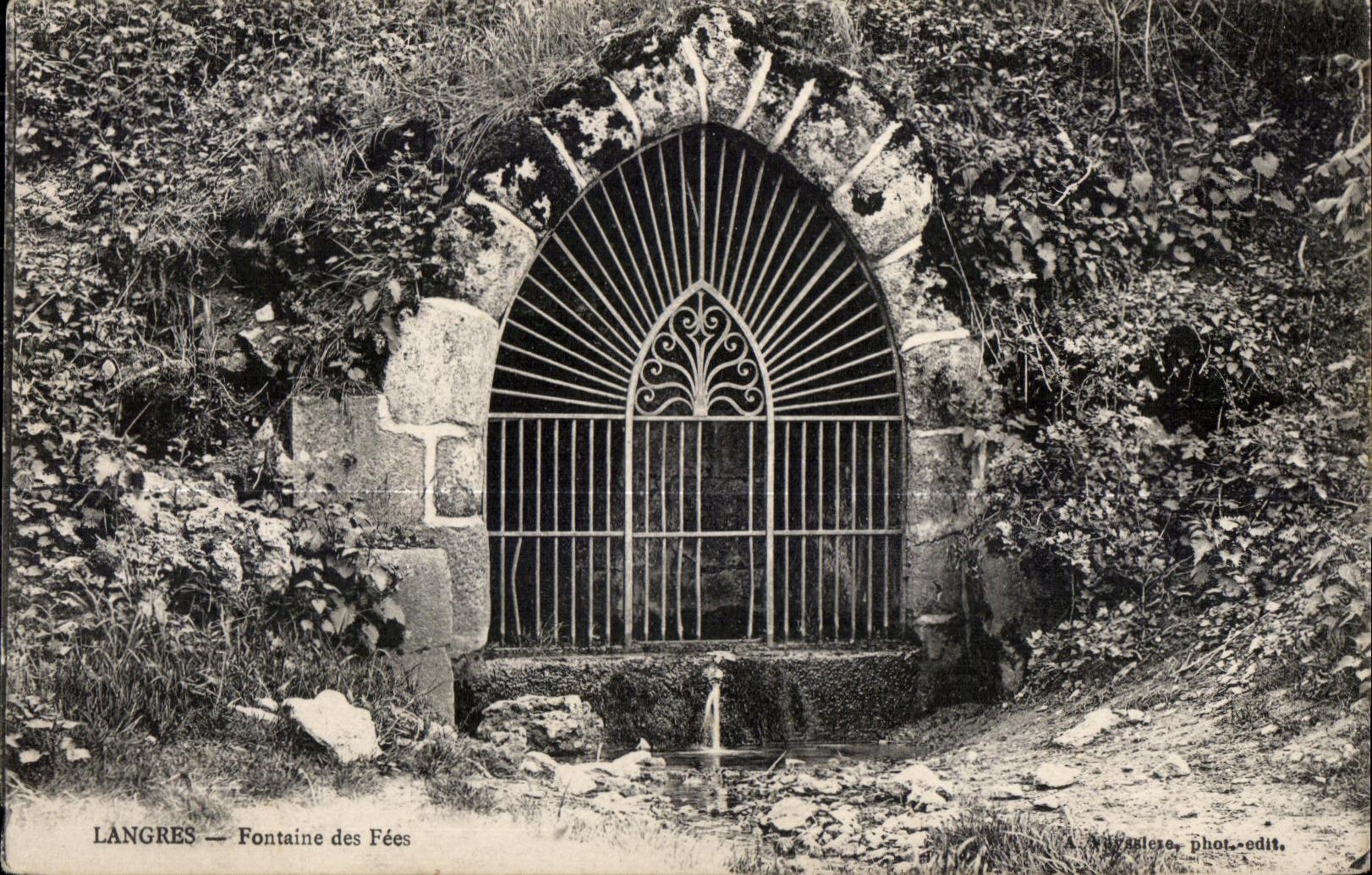 CPA Langres Fontaine des Fees