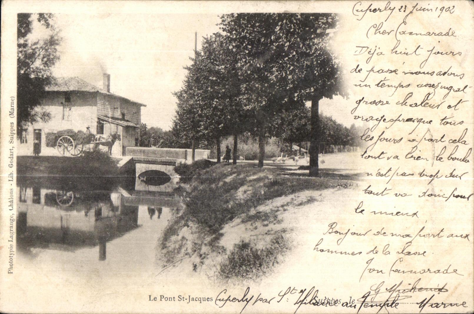 CPA the Bridge St Jacques